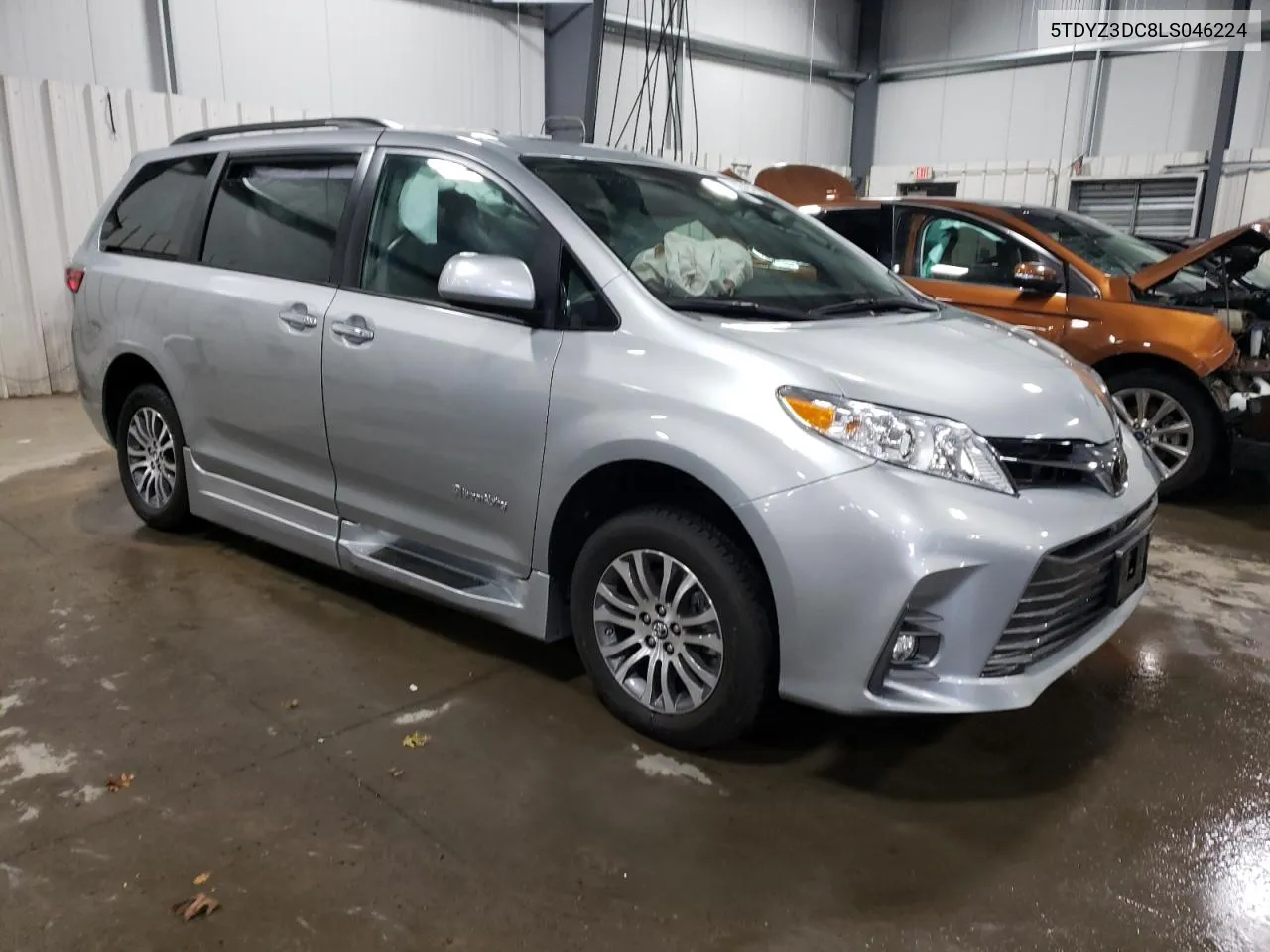 2020 Toyota Sienna Xle VIN: 5TDYZ3DC8LS046224 Lot: 78925464