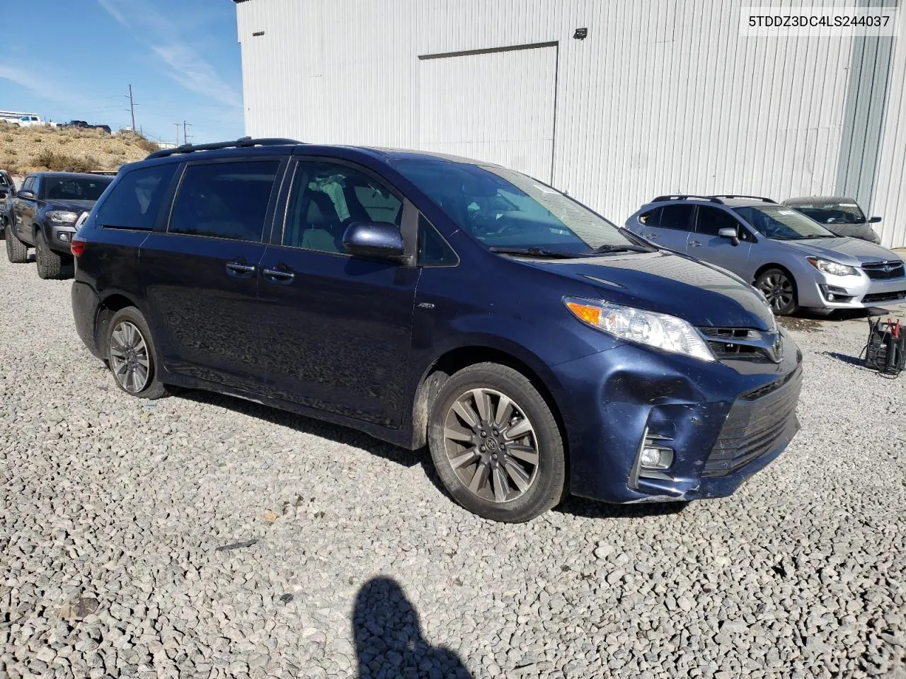 2020 Toyota Sienna Xle VIN: 5TDDZ3DC4LS244037 Lot: 79506594