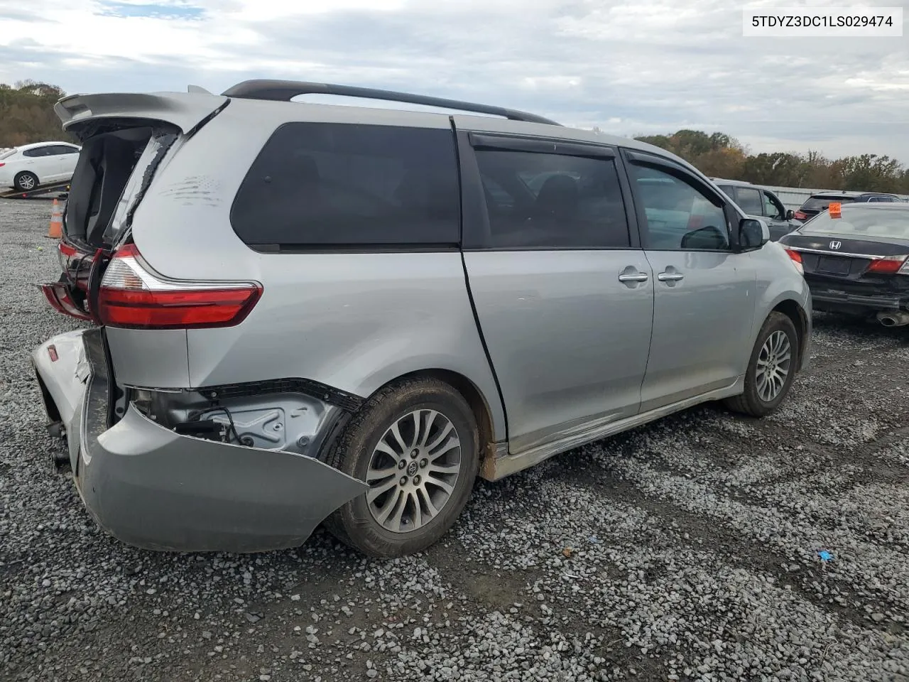 2020 Toyota Sienna Xle VIN: 5TDYZ3DC1LS029474 Lot: 79620474