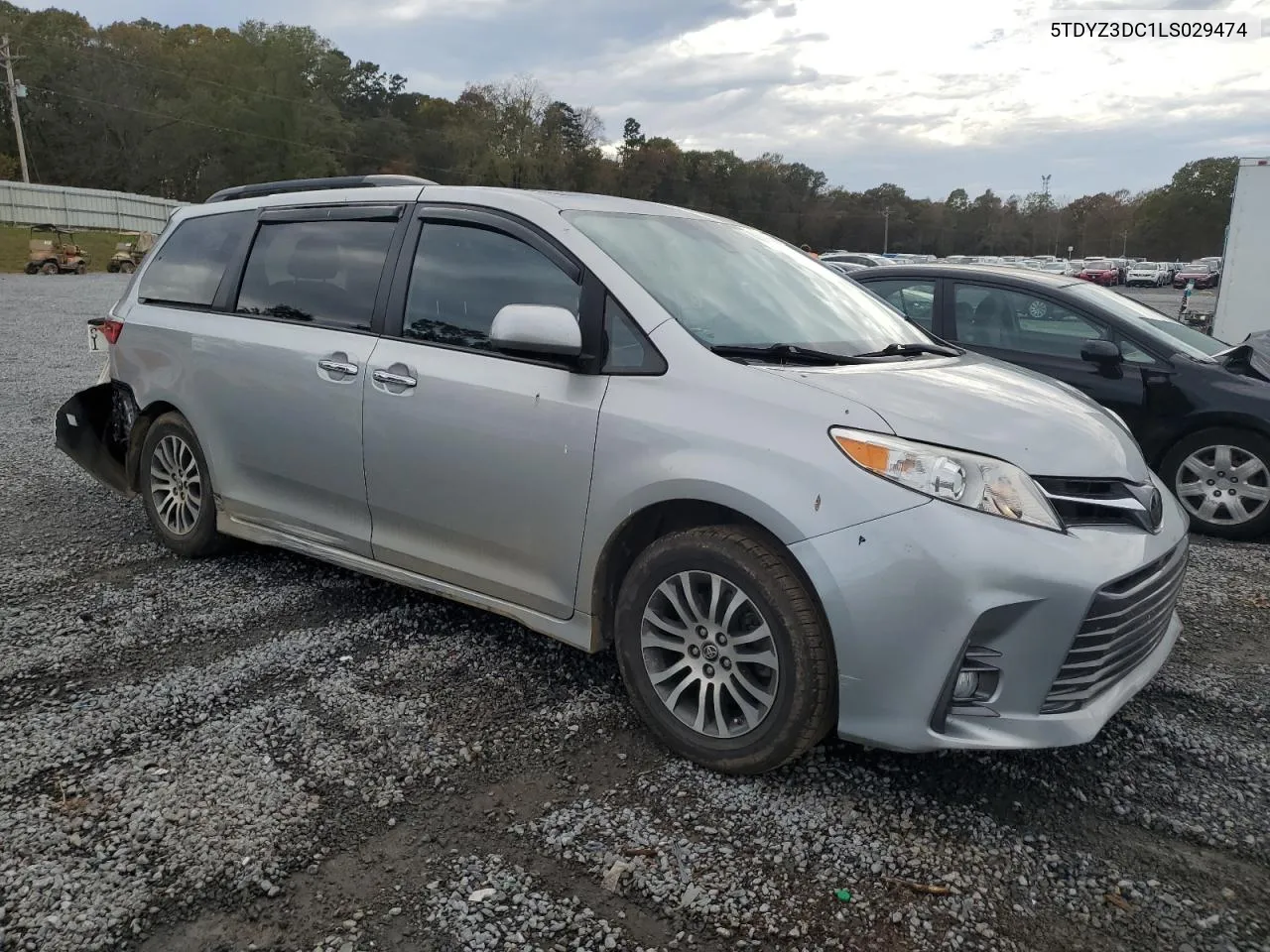 2020 Toyota Sienna Xle VIN: 5TDYZ3DC1LS029474 Lot: 79620474