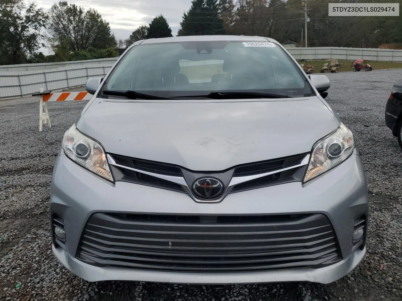 2020 Toyota Sienna Xle VIN: 5TDYZ3DC1LS029474 Lot: 79620474