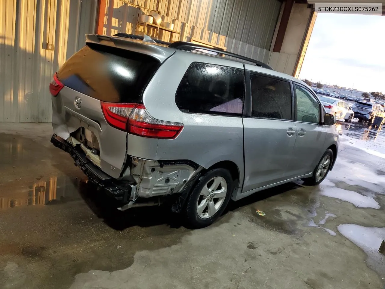 2020 Toyota Sienna Le VIN: 5TDKZ3DCXLS075262 Lot: 79952294