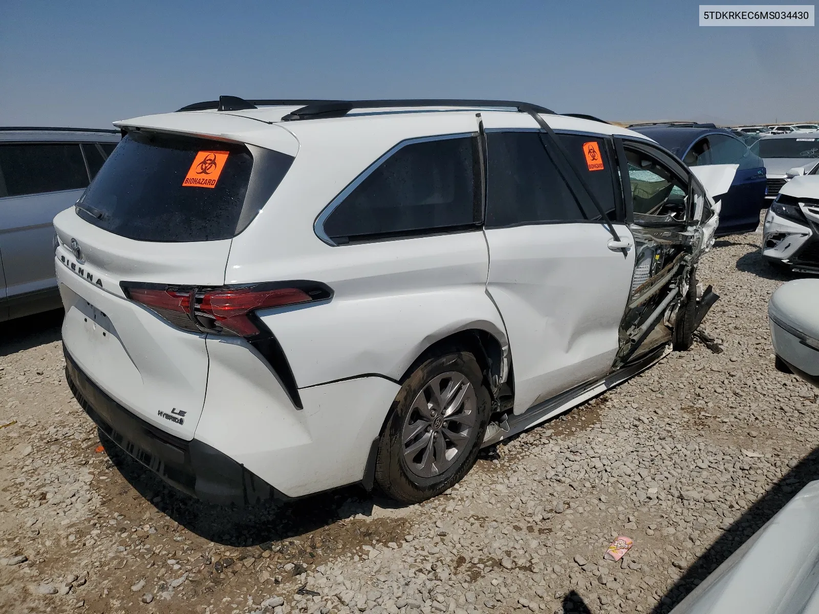 5TDKRKEC6MS034430 2021 Toyota Sienna Le