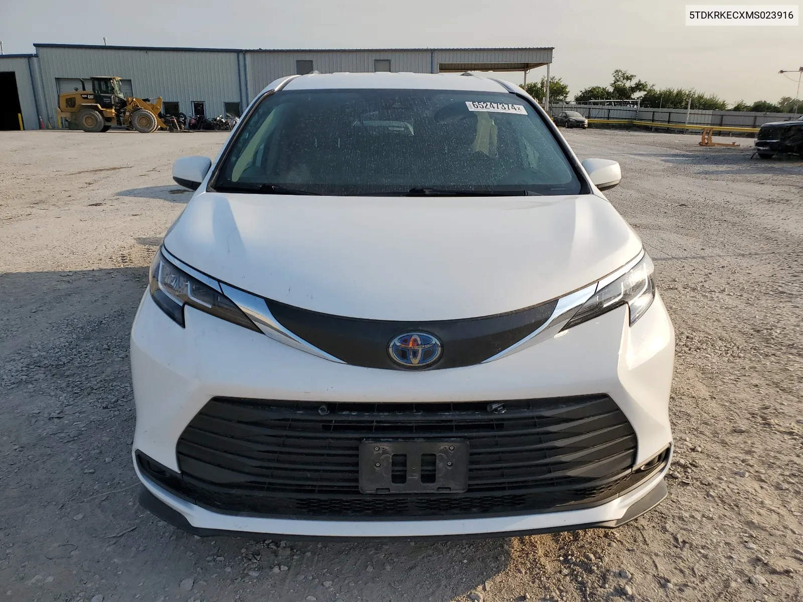 2021 Toyota Sienna Le VIN: 5TDKRKECXMS023916 Lot: 65247374