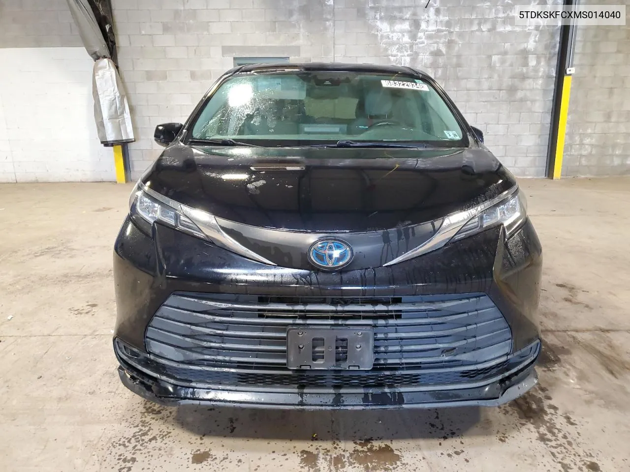 2021 Toyota Sienna Le VIN: 5TDKSKFCXMS014040 Lot: 68322934