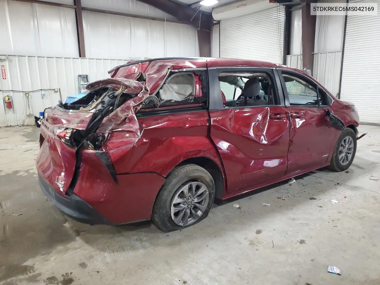 5TDKRKEC6MS042169 2021 Toyota Sienna Le