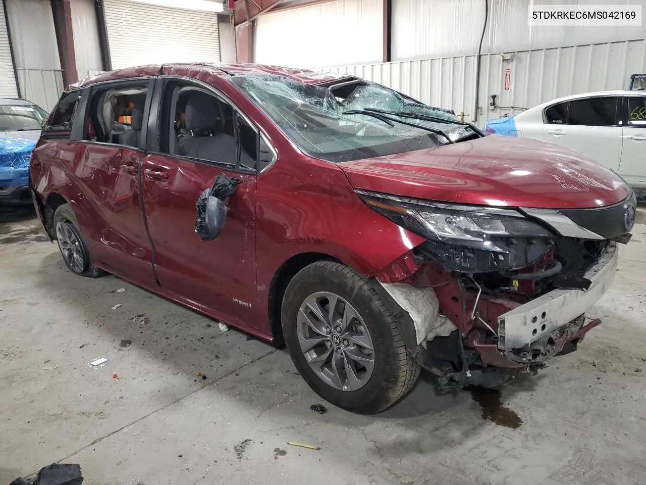 5TDKRKEC6MS042169 2021 Toyota Sienna Le