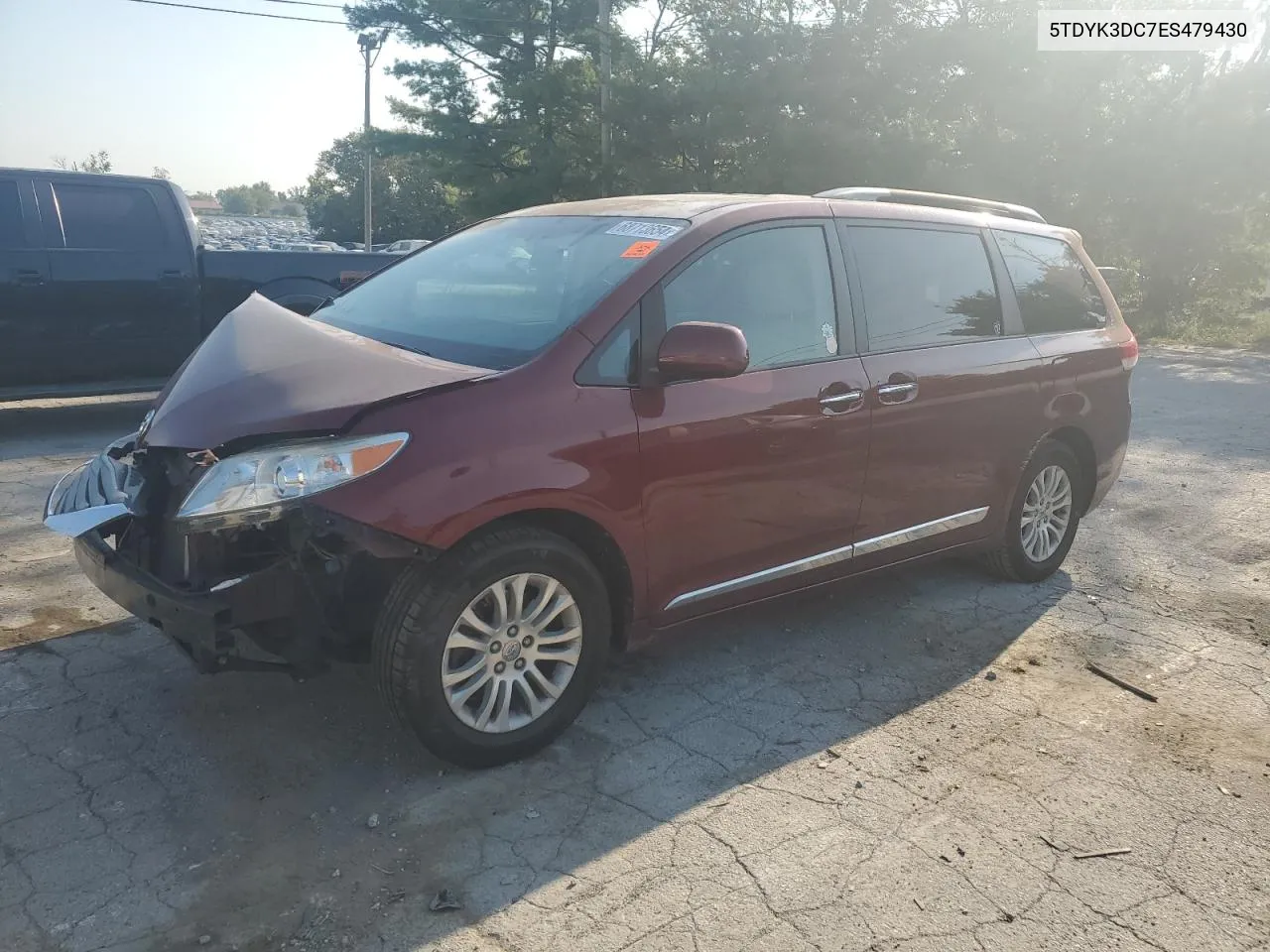 2021 Toyota Sienna Xle VIN: 5TDYK3DC7ES479430 Lot: 68713654