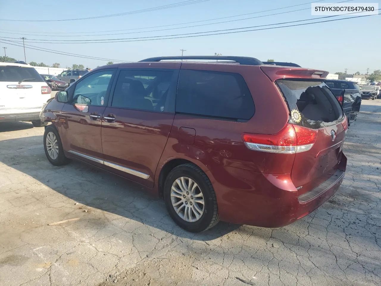 2021 Toyota Sienna Xle VIN: 5TDYK3DC7ES479430 Lot: 68713654