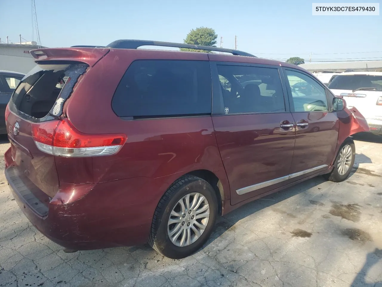 2021 Toyota Sienna Xle VIN: 5TDYK3DC7ES479430 Lot: 68713654