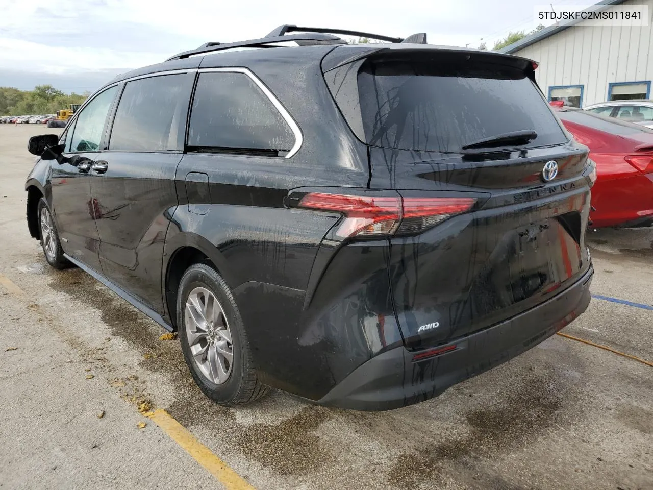 5TDJSKFC2MS011841 2021 Toyota Sienna Xle