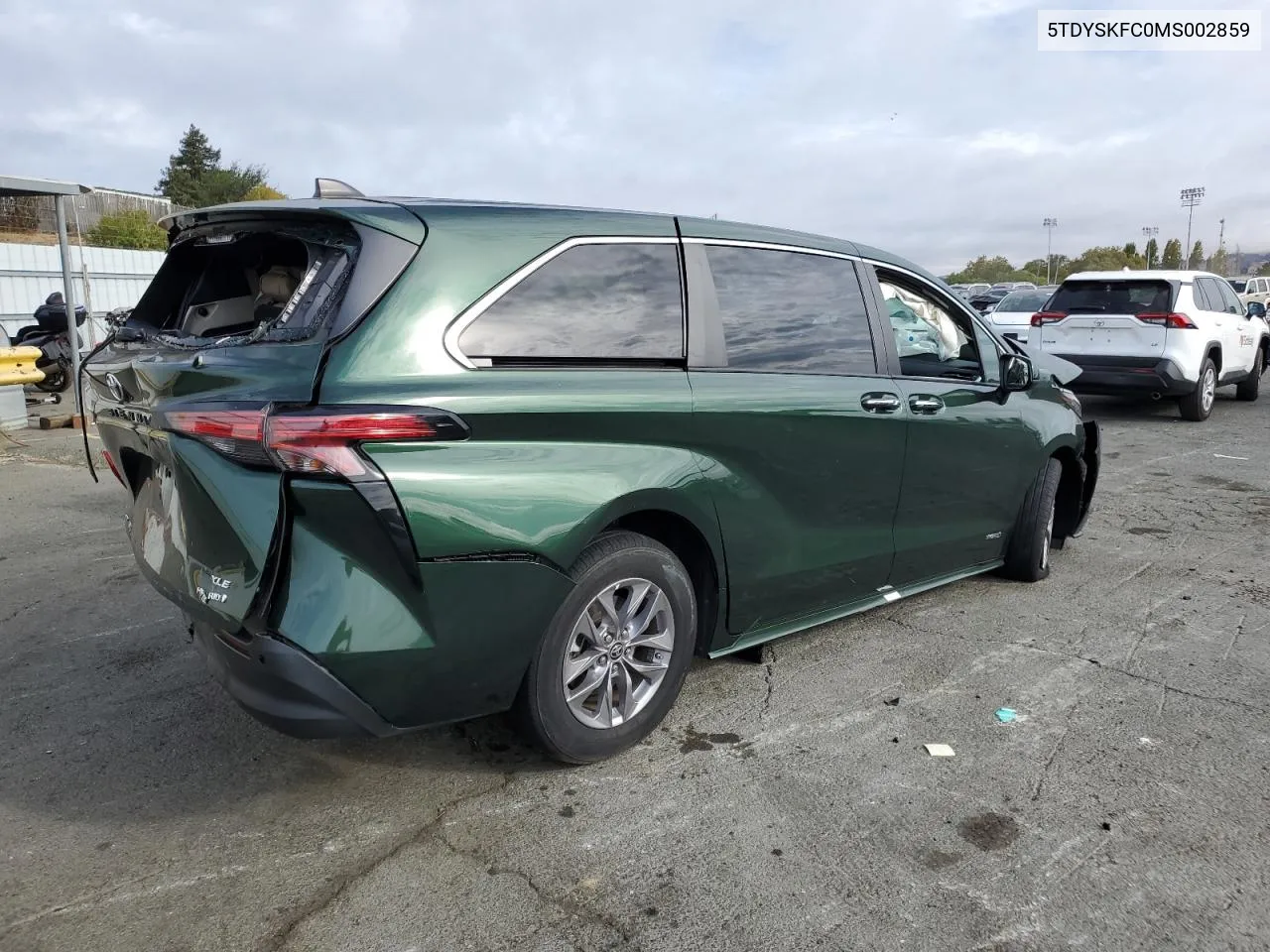 5TDYSKFC0MS002859 2021 Toyota Sienna Xle