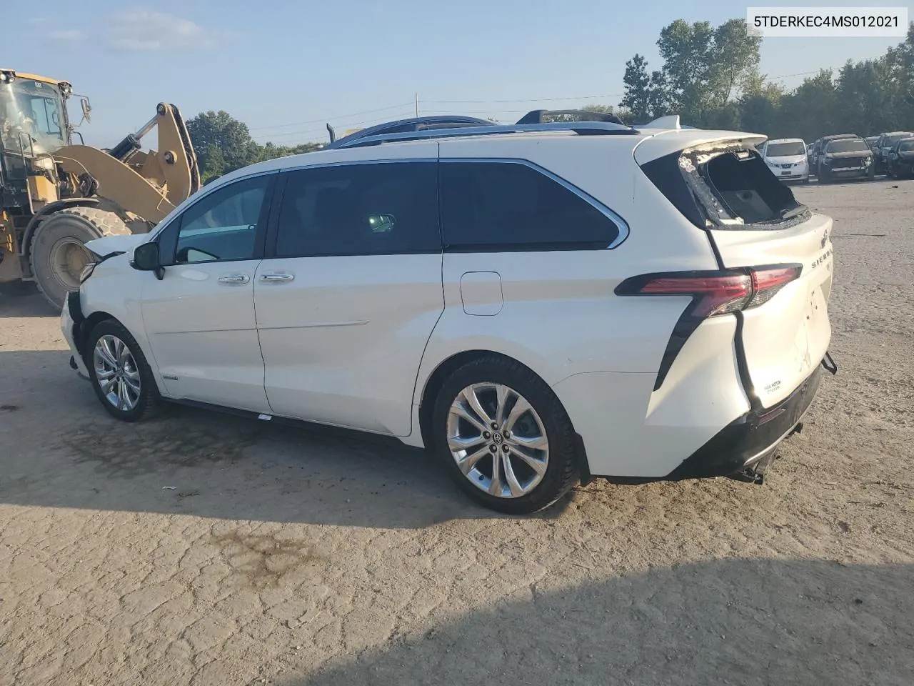 2021 Toyota Sienna Limited VIN: 5TDERKEC4MS012021 Lot: 72164284