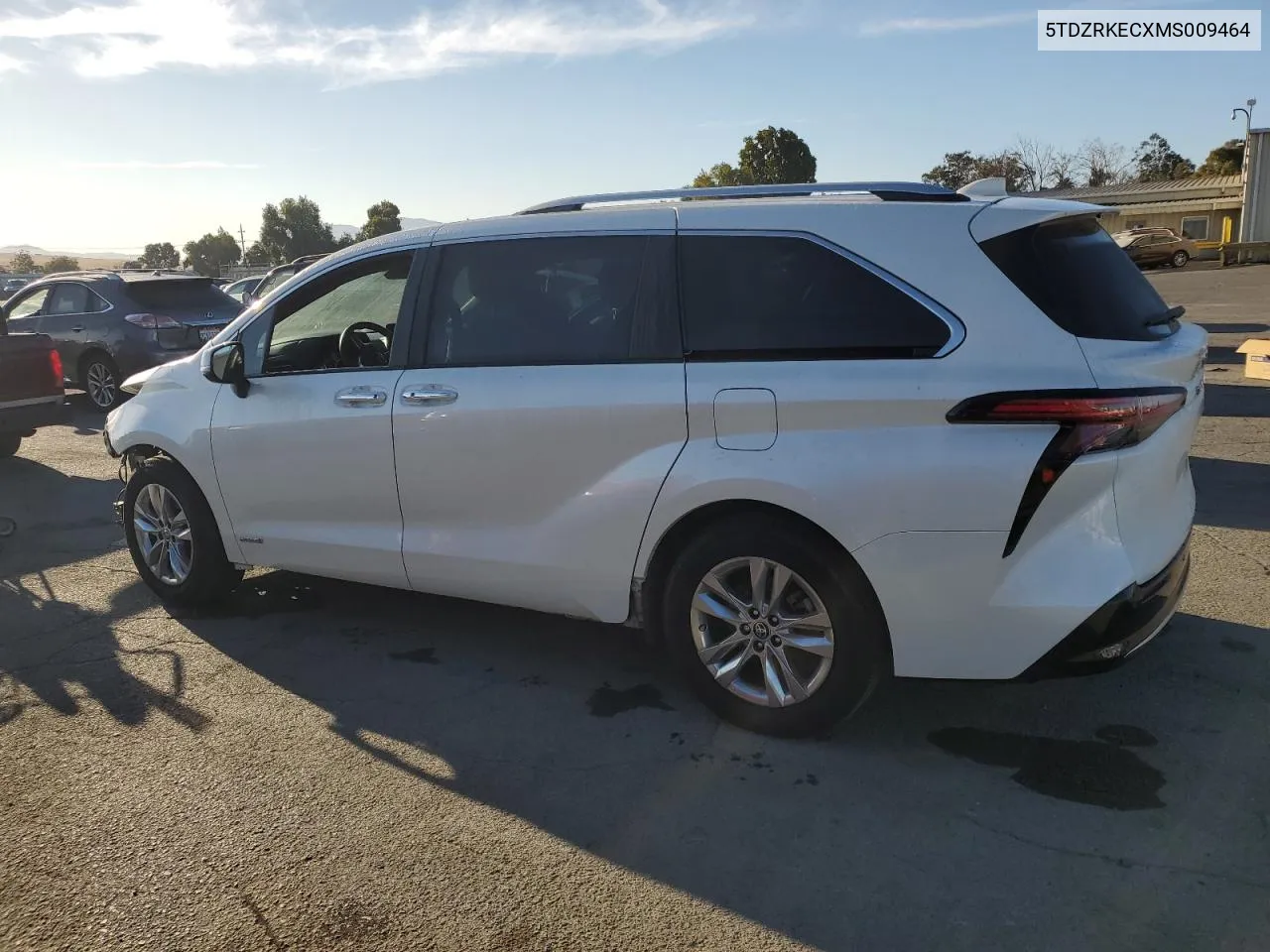 2021 Toyota Sienna Limited VIN: 5TDZRKECXMS009464 Lot: 72435614