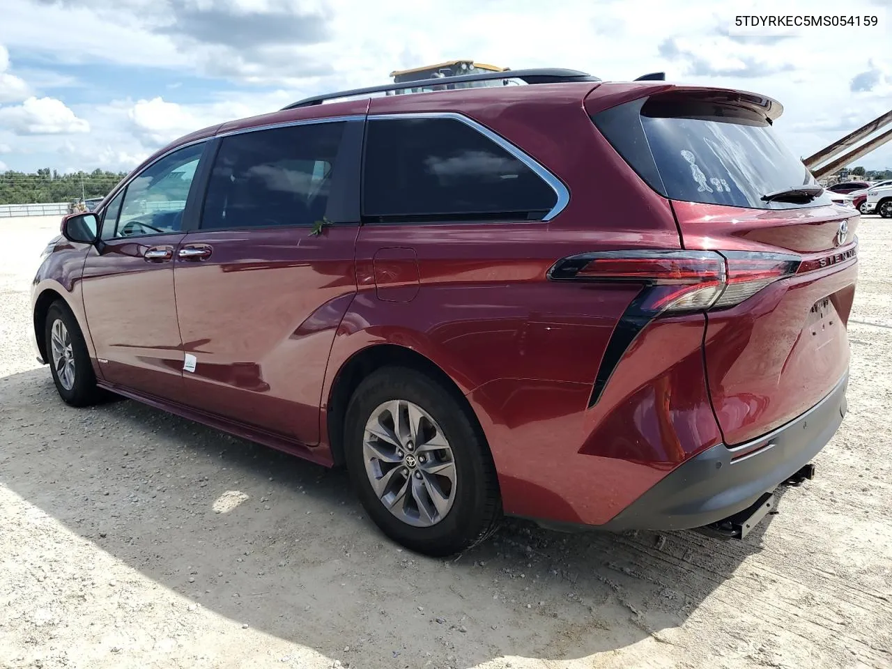 2021 Toyota Sienna Xle VIN: 5TDYRKEC5MS054159 Lot: 73782574