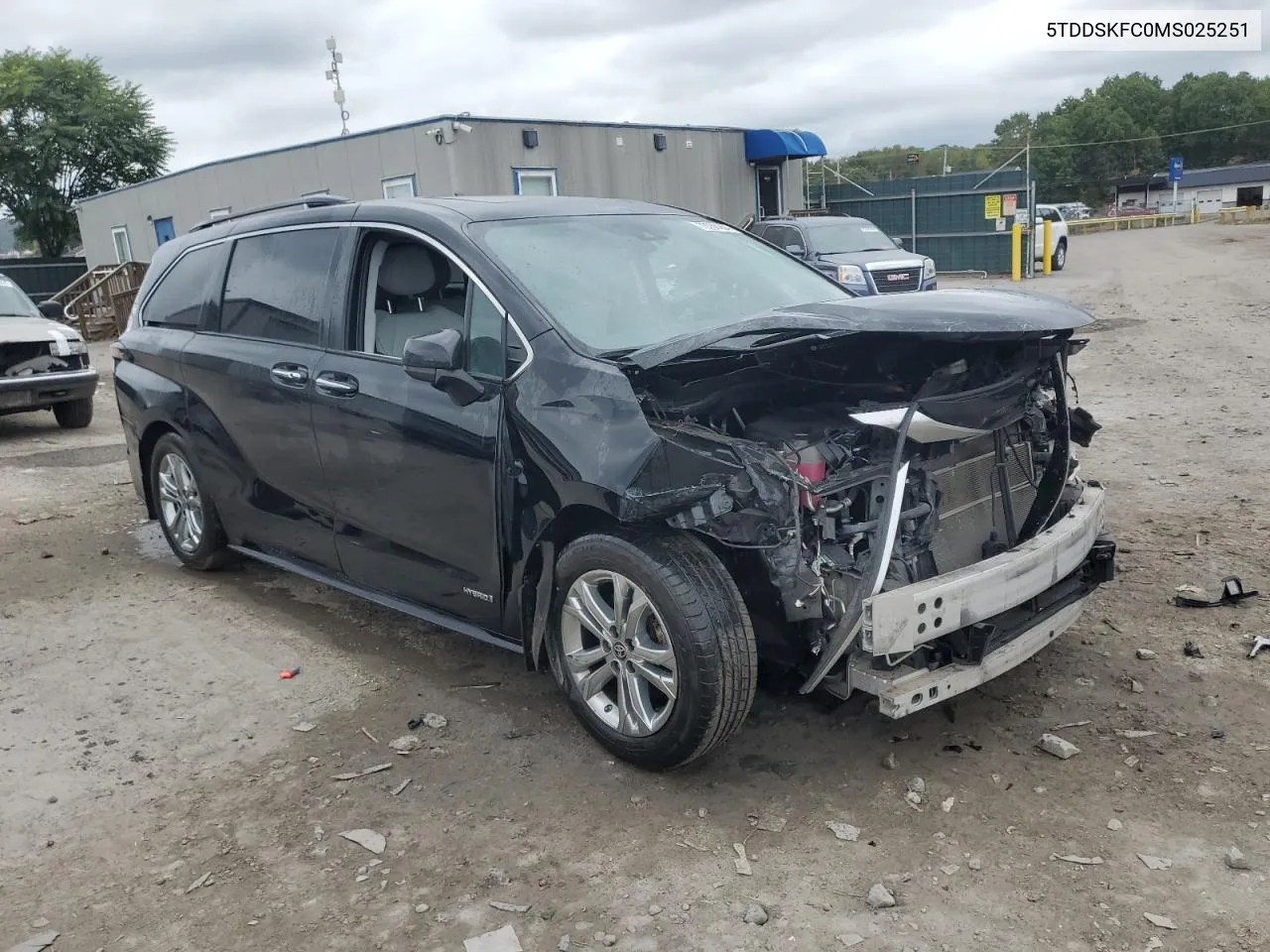 2021 Toyota Sienna Xse VIN: 5TDDSKFC0MS025251 Lot: 73786264