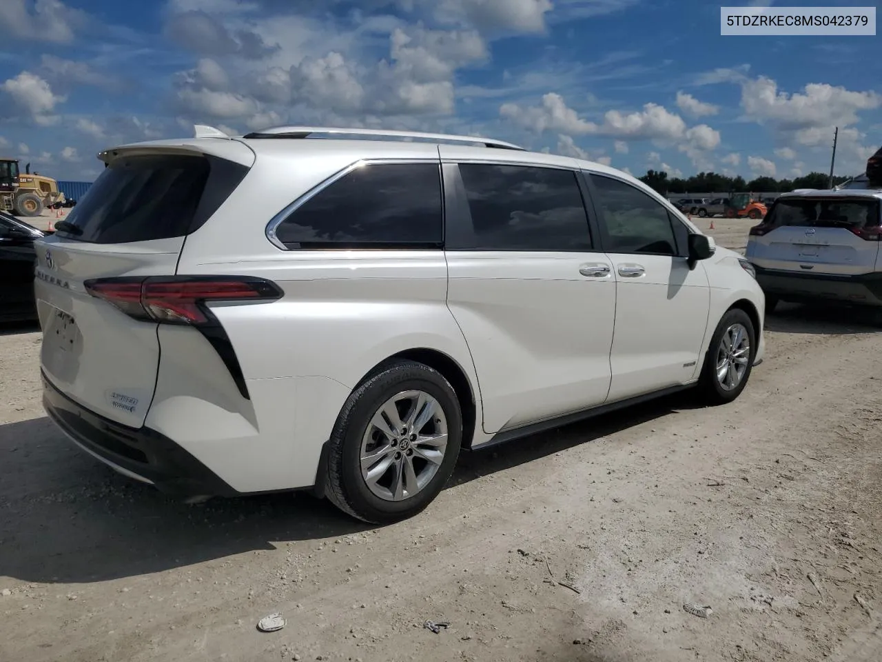 5TDZRKEC8MS042379 2021 Toyota Sienna Limited