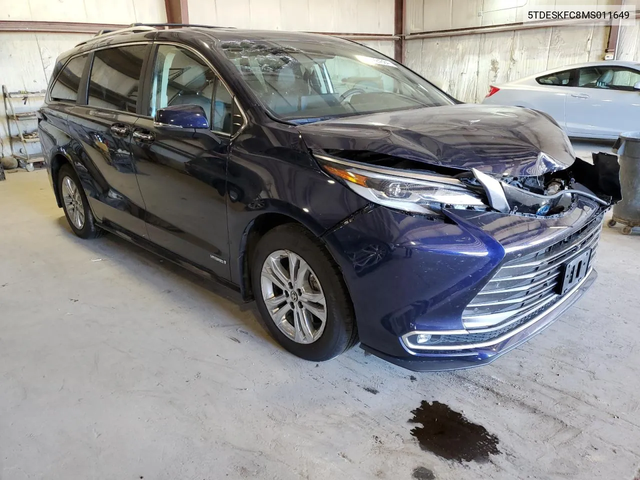 5TDESKFC8MS011649 2021 Toyota Sienna Limited