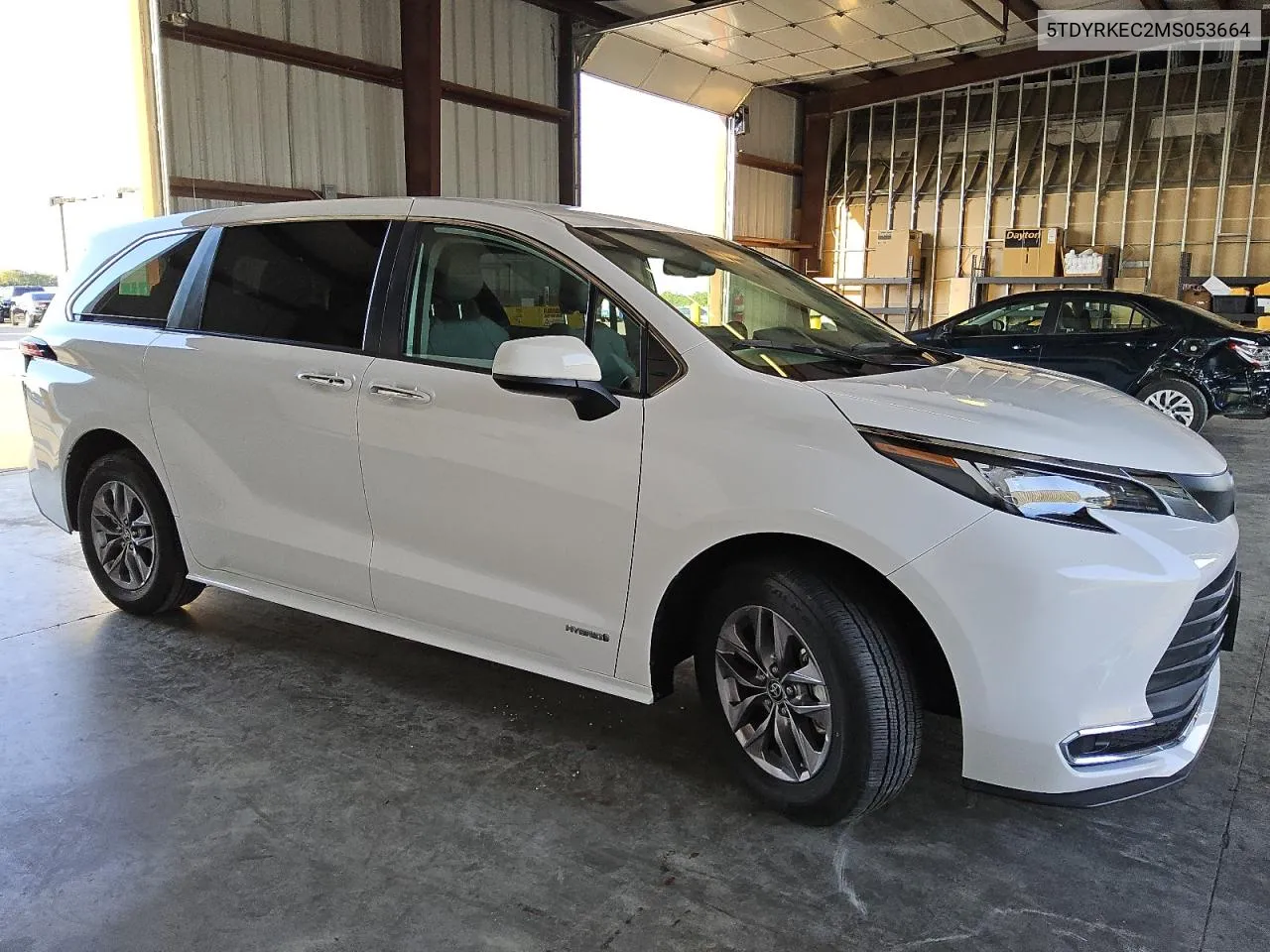 2021 Toyota Sienna Xle VIN: 5TDYRKEC2MS053664 Lot: 74209904