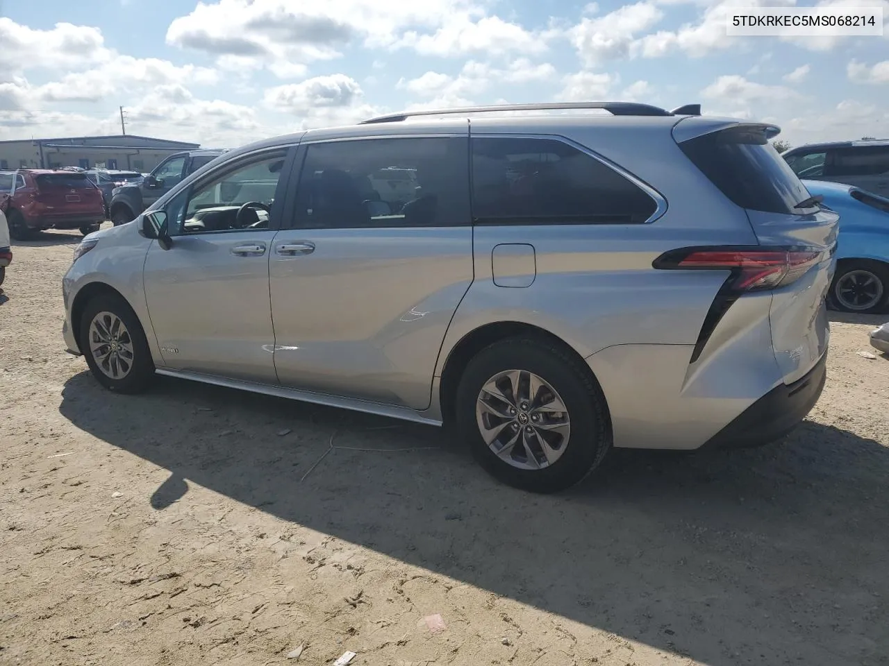 2021 Toyota Sienna Le VIN: 5TDKRKEC5MS068214 Lot: 74280724