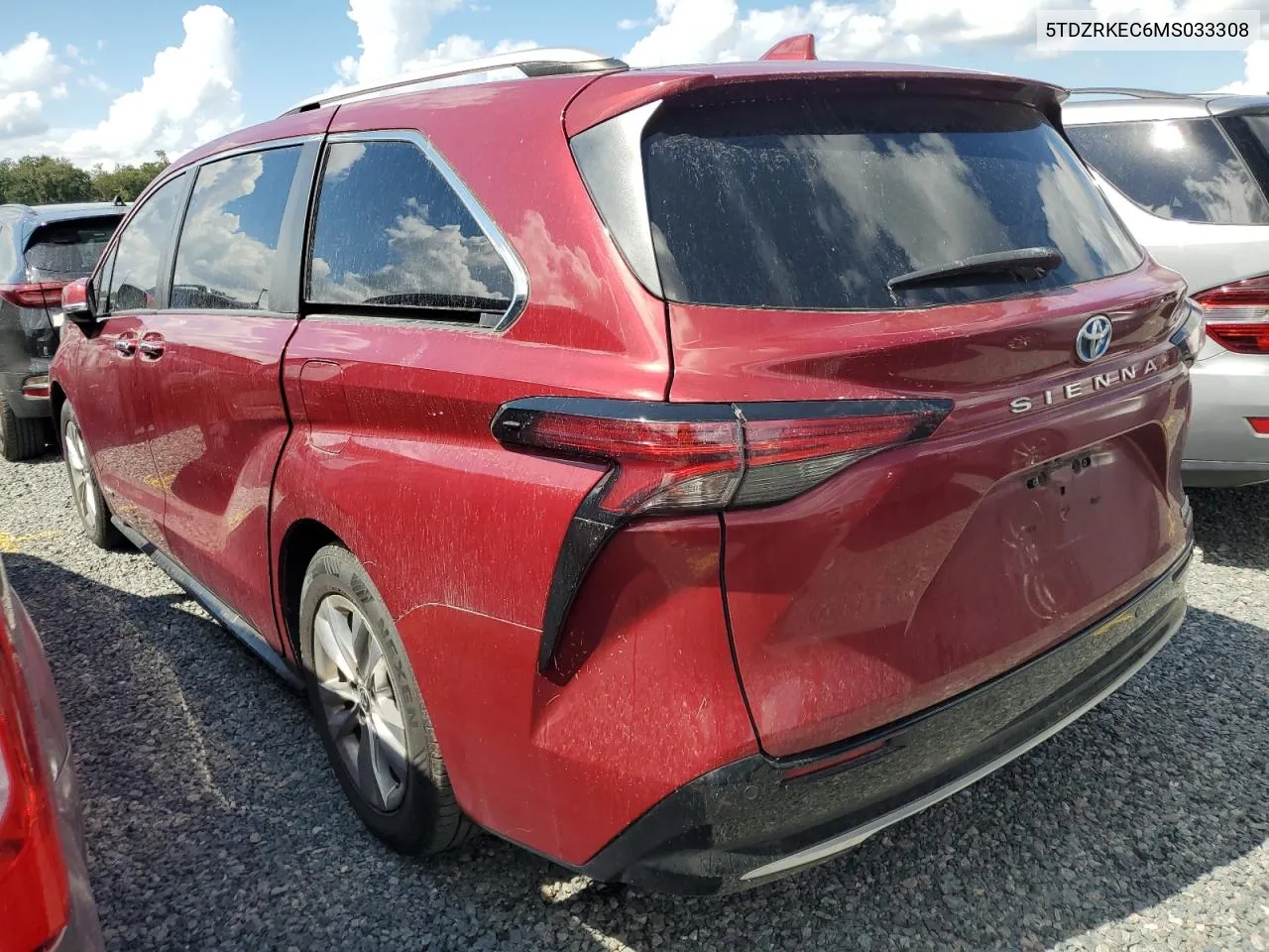 2021 Toyota Sienna Limited VIN: 5TDZRKEC6MS033308 Lot: 74382004