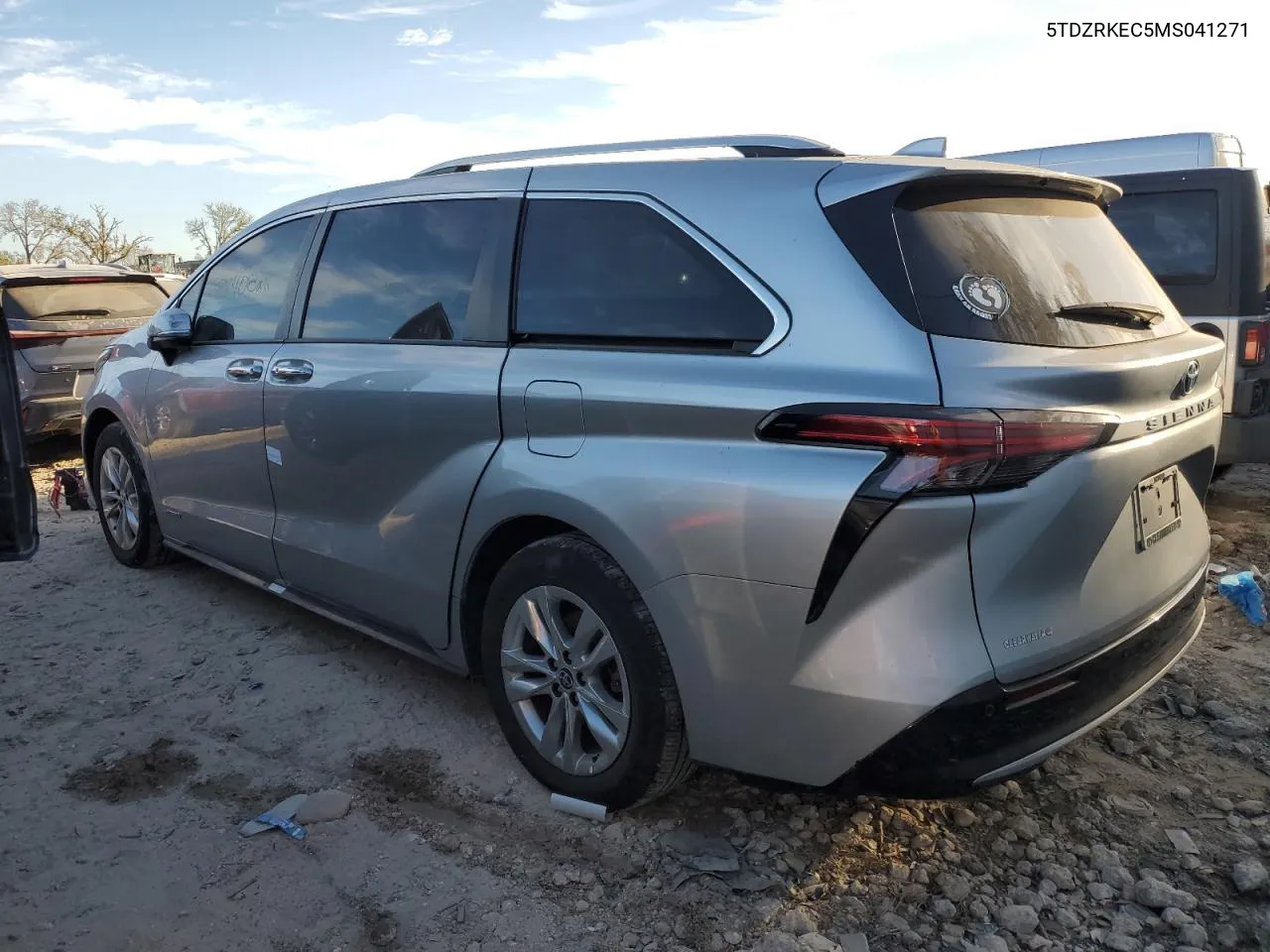 2021 Toyota Sienna Limited VIN: 5TDZRKEC5MS041271 Lot: 75333014