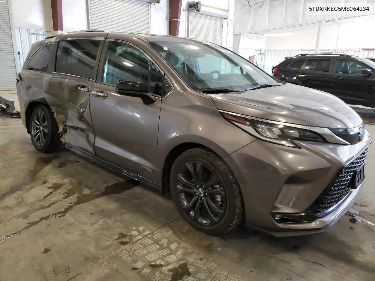 2021 Toyota Sienna Xse VIN: 5TDXRKEC5MS064234 Lot: 76020104