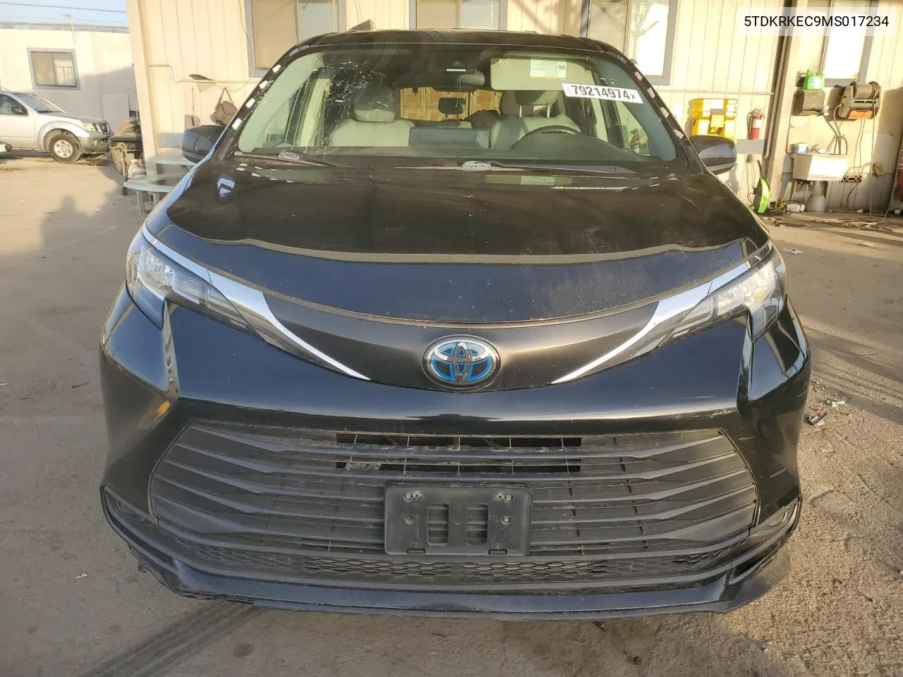 2021 Toyota Sienna Le VIN: 5TDKRKEC9MS017234 Lot: 79214974