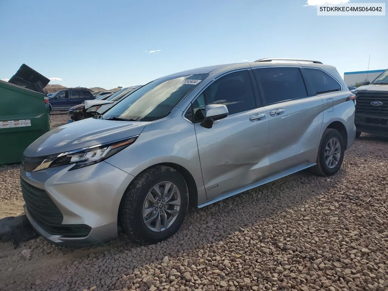 2021 Toyota Sienna Le VIN: 5TDKRKEC4MS064042 Lot: 79345404