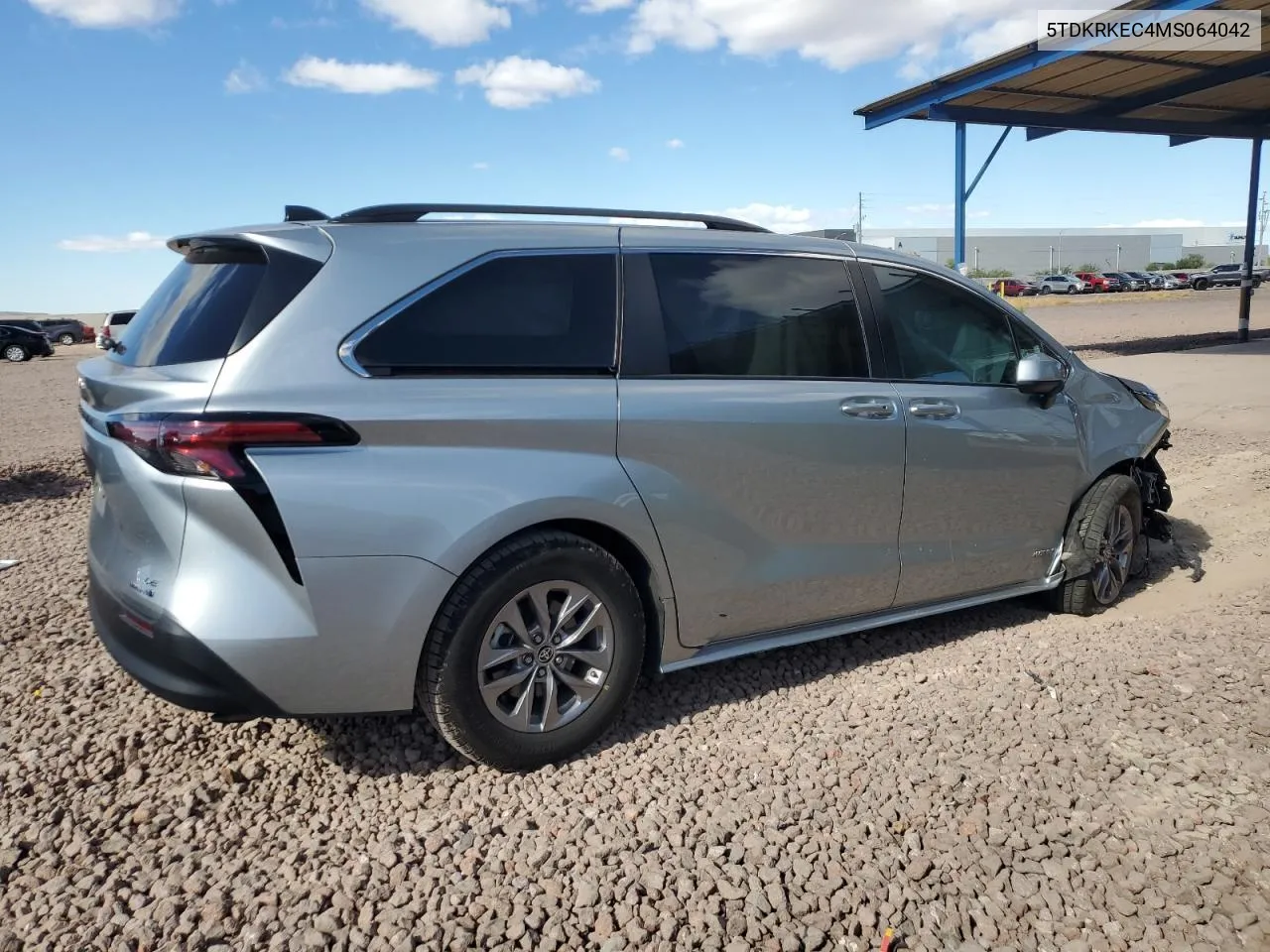 2021 Toyota Sienna Le VIN: 5TDKRKEC4MS064042 Lot: 79345404