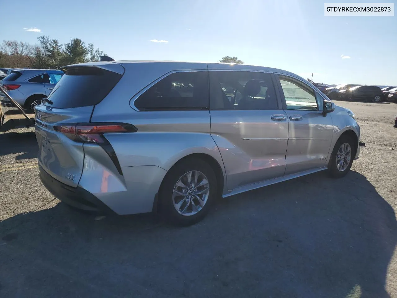 2021 Toyota Sienna Xle VIN: 5TDYRKECXMS022873 Lot: 79518024