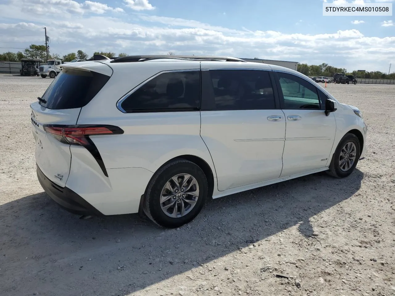 2021 Toyota Sienna Xle VIN: 5TDYRKEC4MS010508 Lot: 80522724