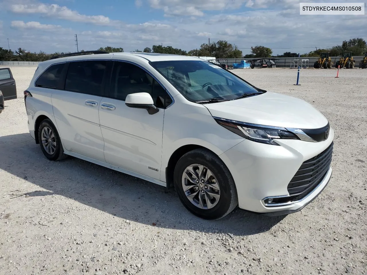 2021 Toyota Sienna Xle VIN: 5TDYRKEC4MS010508 Lot: 80522724