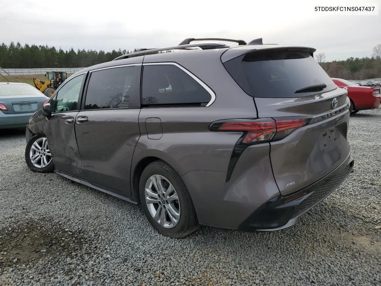 2022 Toyota Sienna Xse VIN: 5TDDSKFC1NS047437 Lot: 45317534