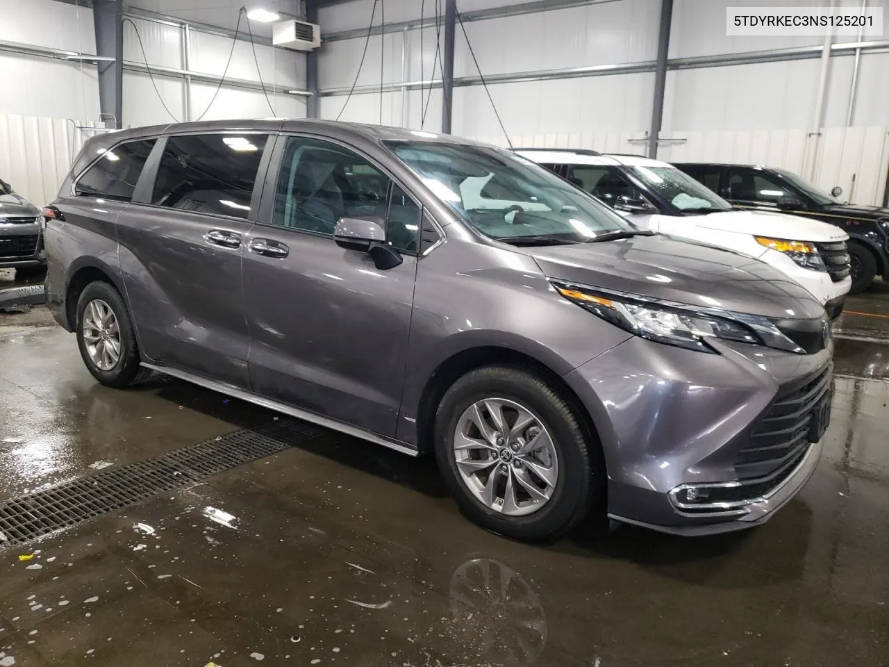 2022 Toyota Sienna Xle VIN: 5TDYRKEC3NS125201 Lot: 62417644