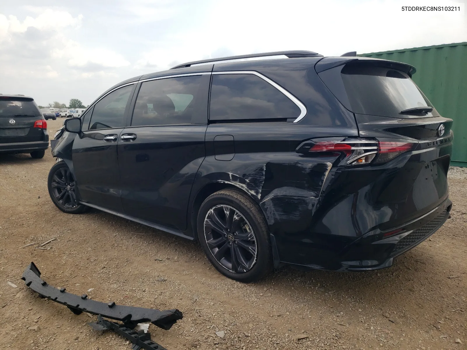 5TDDRKEC8NS103211 2022 Toyota Sienna Xse