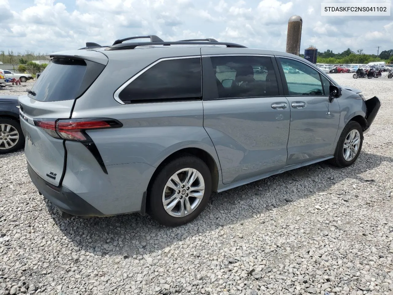 2022 Toyota Sienna Xle VIN: 5TDASKFC2NS041102 Lot: 64866174