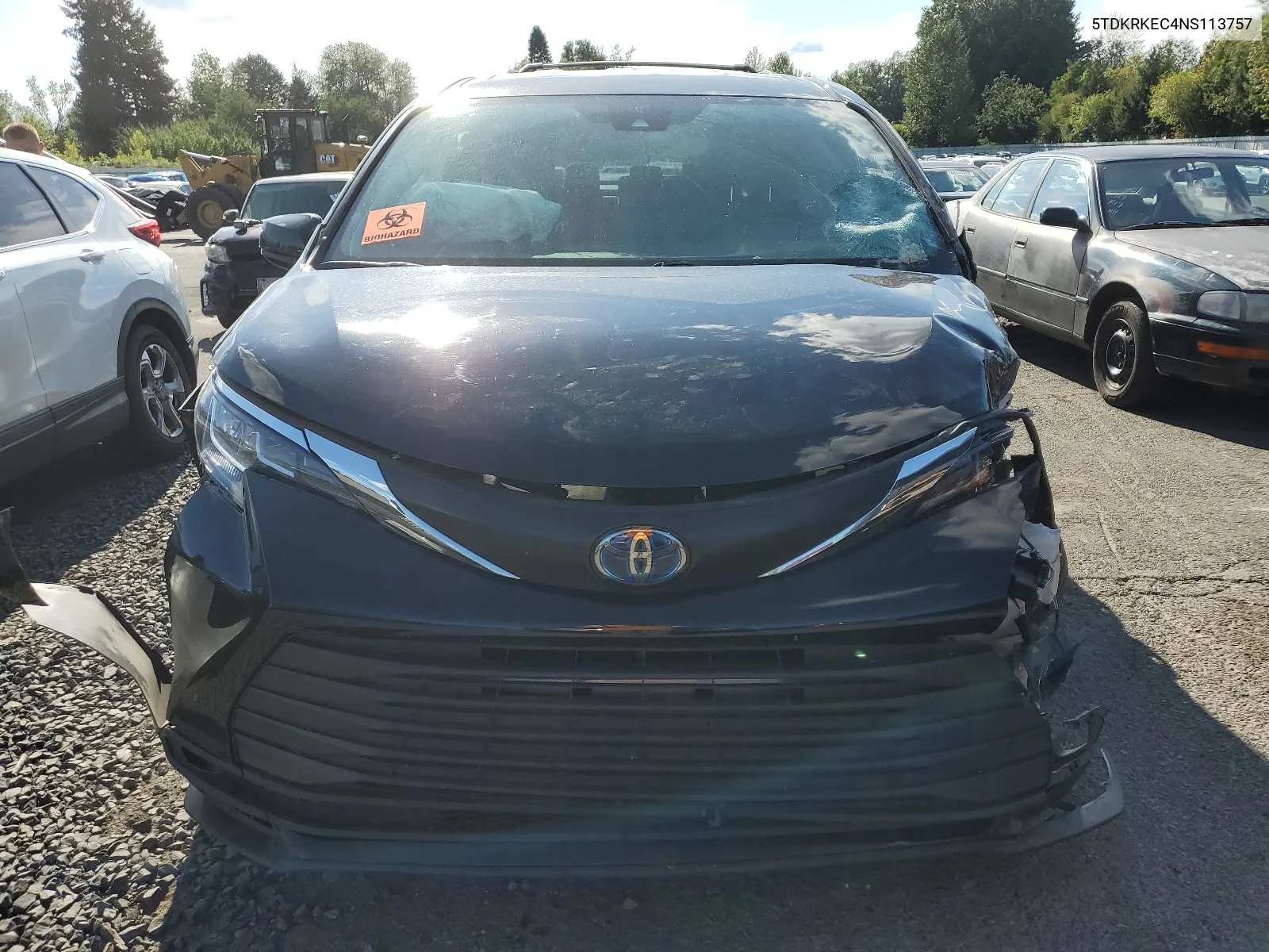 5TDKRKEC4NS113757 2022 Toyota Sienna Le