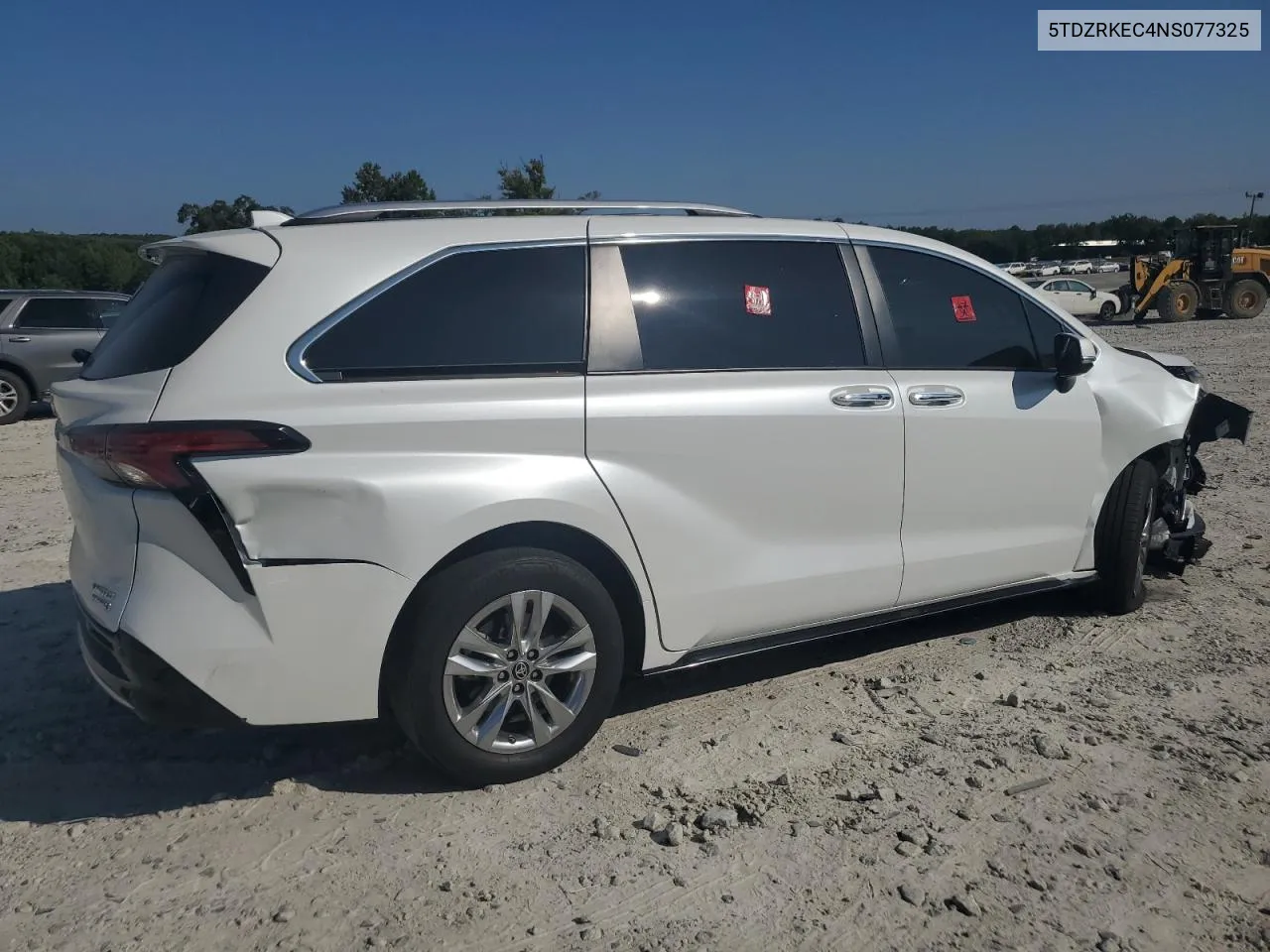 2022 Toyota Sienna Limited VIN: 5TDZRKEC4NS077325 Lot: 68562544