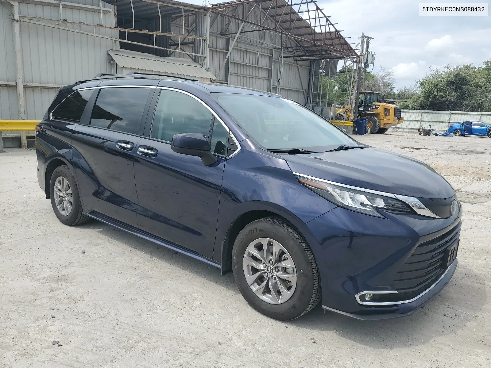 2022 Toyota Sienna Xle VIN: 5TDYRKEC0NS088432 Lot: 68894494