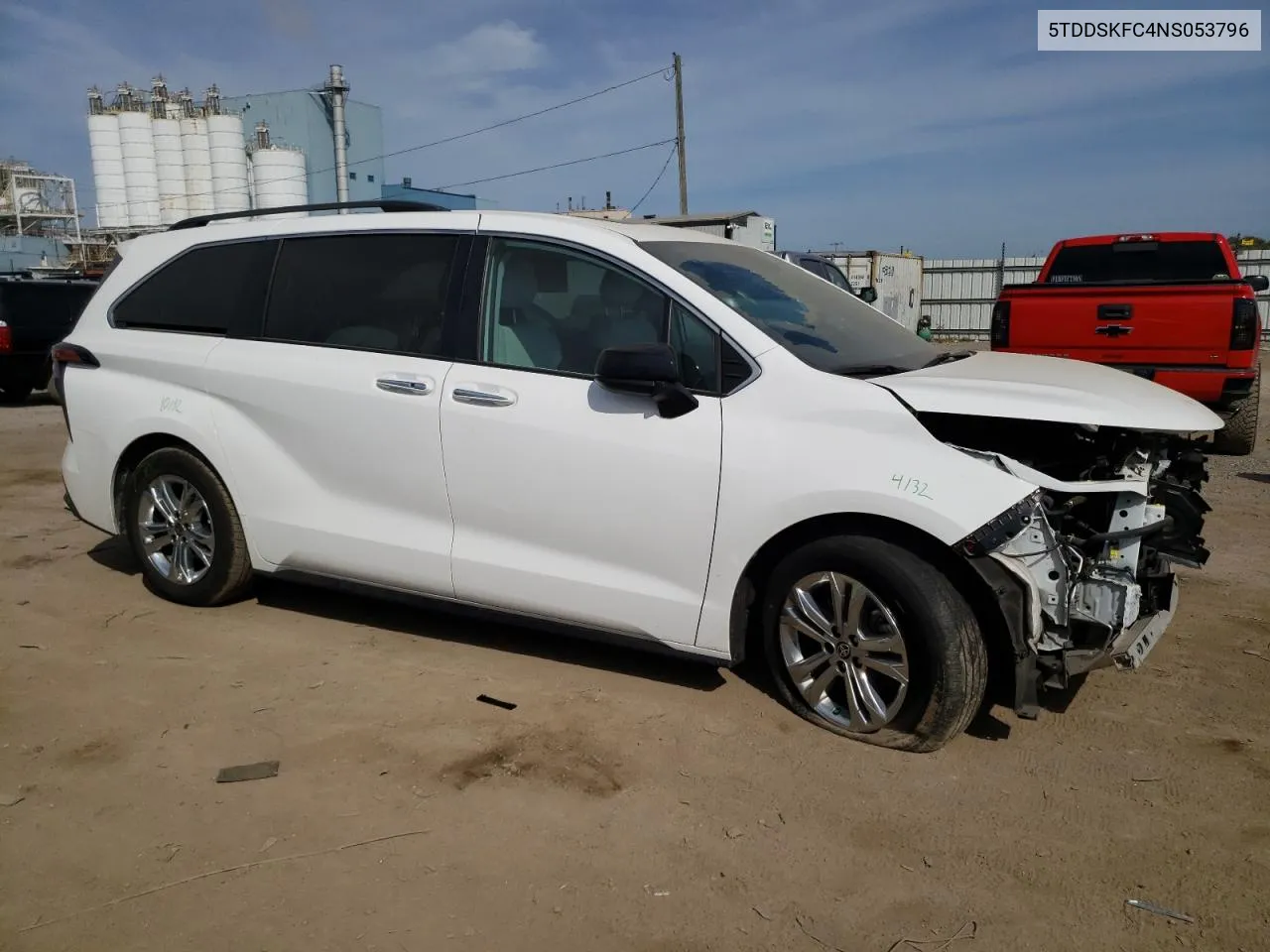 2022 Toyota Sienna Xse VIN: 5TDDSKFC4NS053796 Lot: 71183874