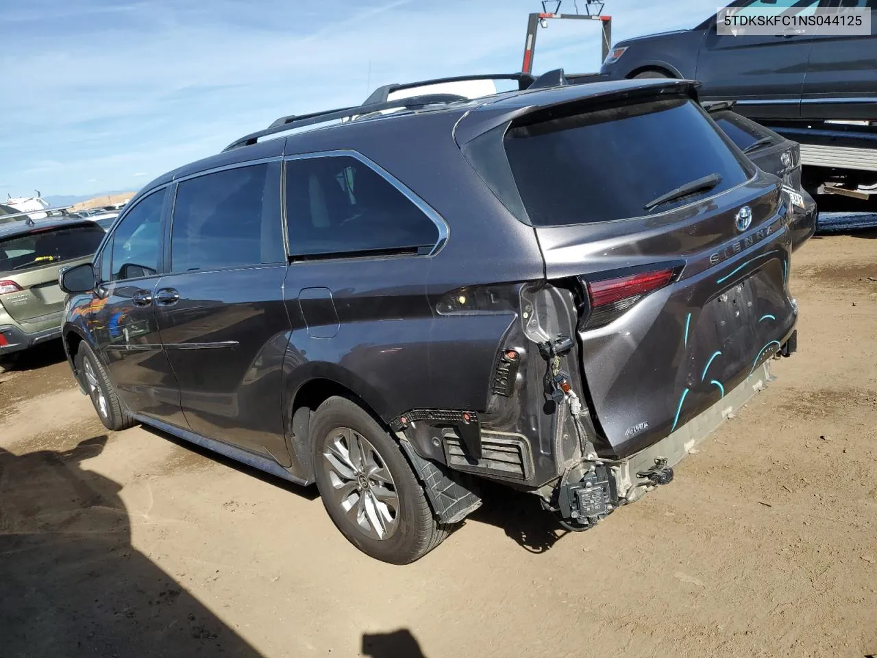 5TDKSKFC1NS044125 2022 Toyota Sienna Le