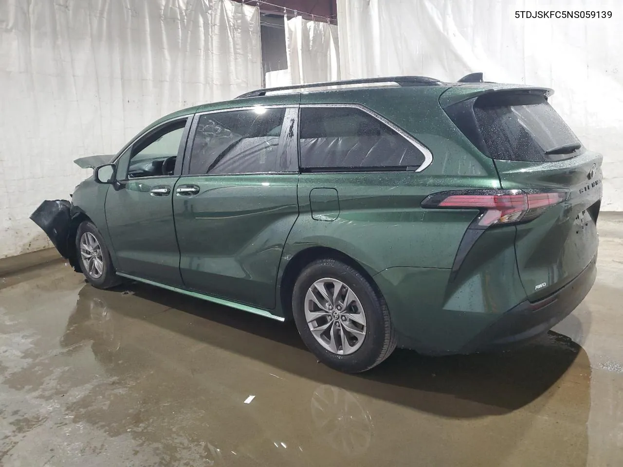 5TDJSKFC5NS059139 2022 Toyota Sienna Xle