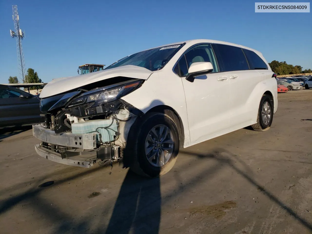 5TDKRKEC5NS084009 2022 Toyota Sienna Le