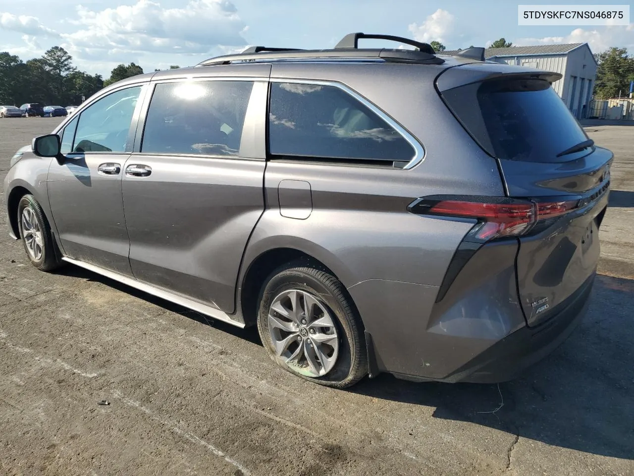 2022 Toyota Sienna Xle VIN: 5TDYSKFC7NS046875 Lot: 73539494