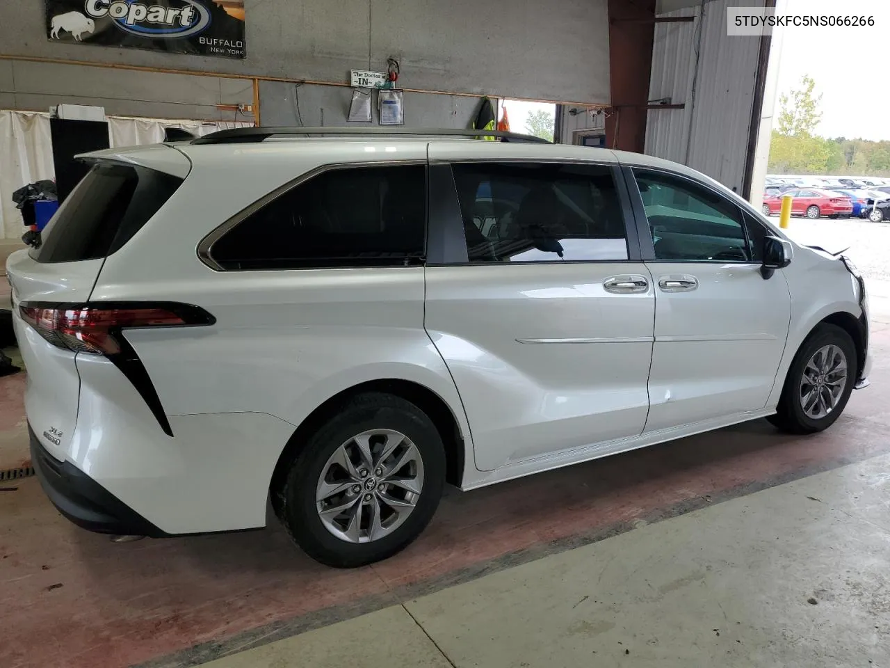 2022 Toyota Sienna Xle VIN: 5TDYSKFC5NS066266 Lot: 73688354