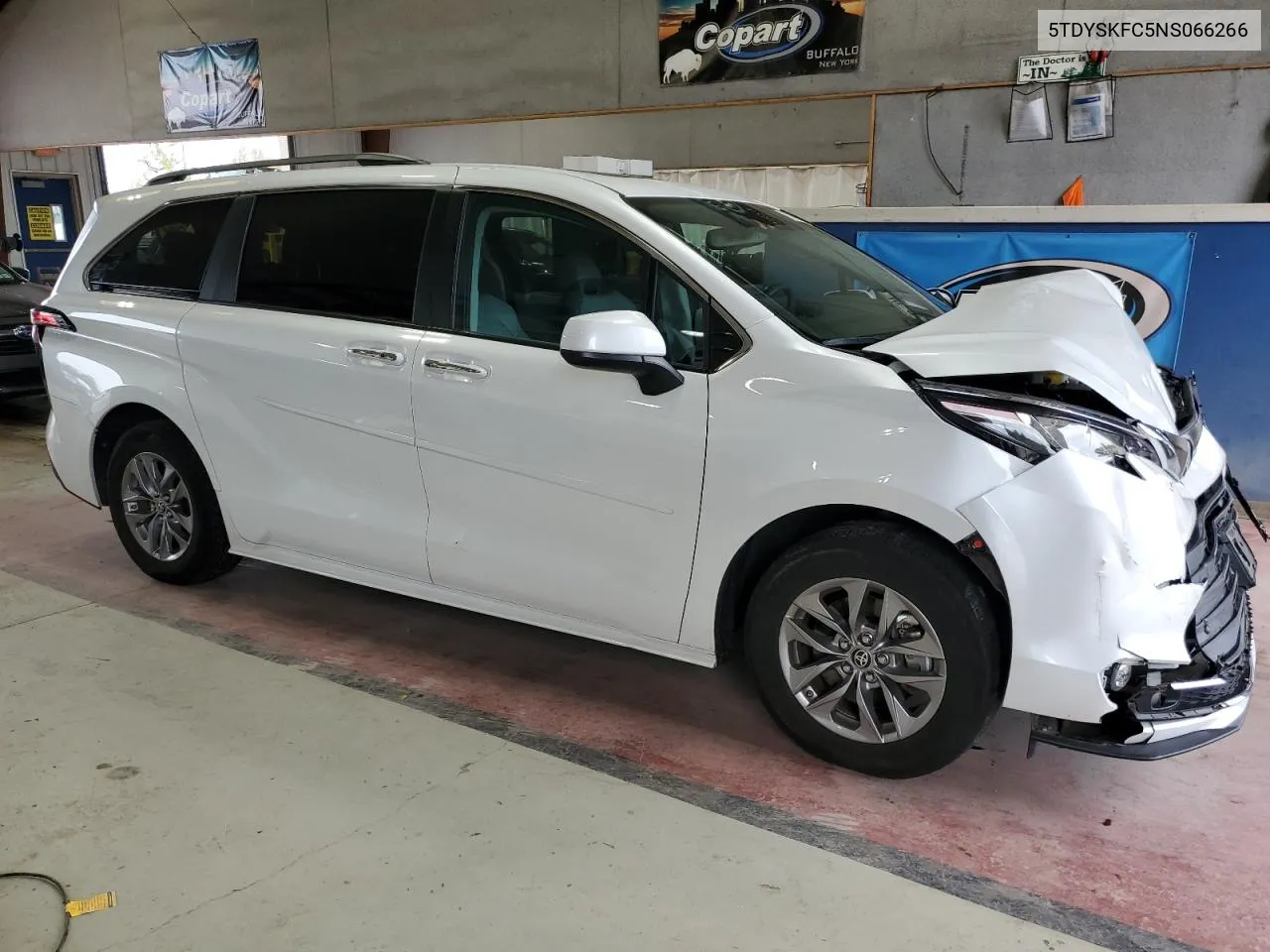 2022 Toyota Sienna Xle VIN: 5TDYSKFC5NS066266 Lot: 73688354