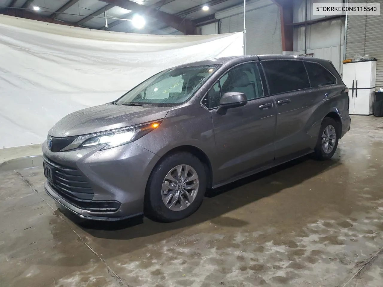 5TDKRKEC0NS115540 2022 Toyota Sienna Le