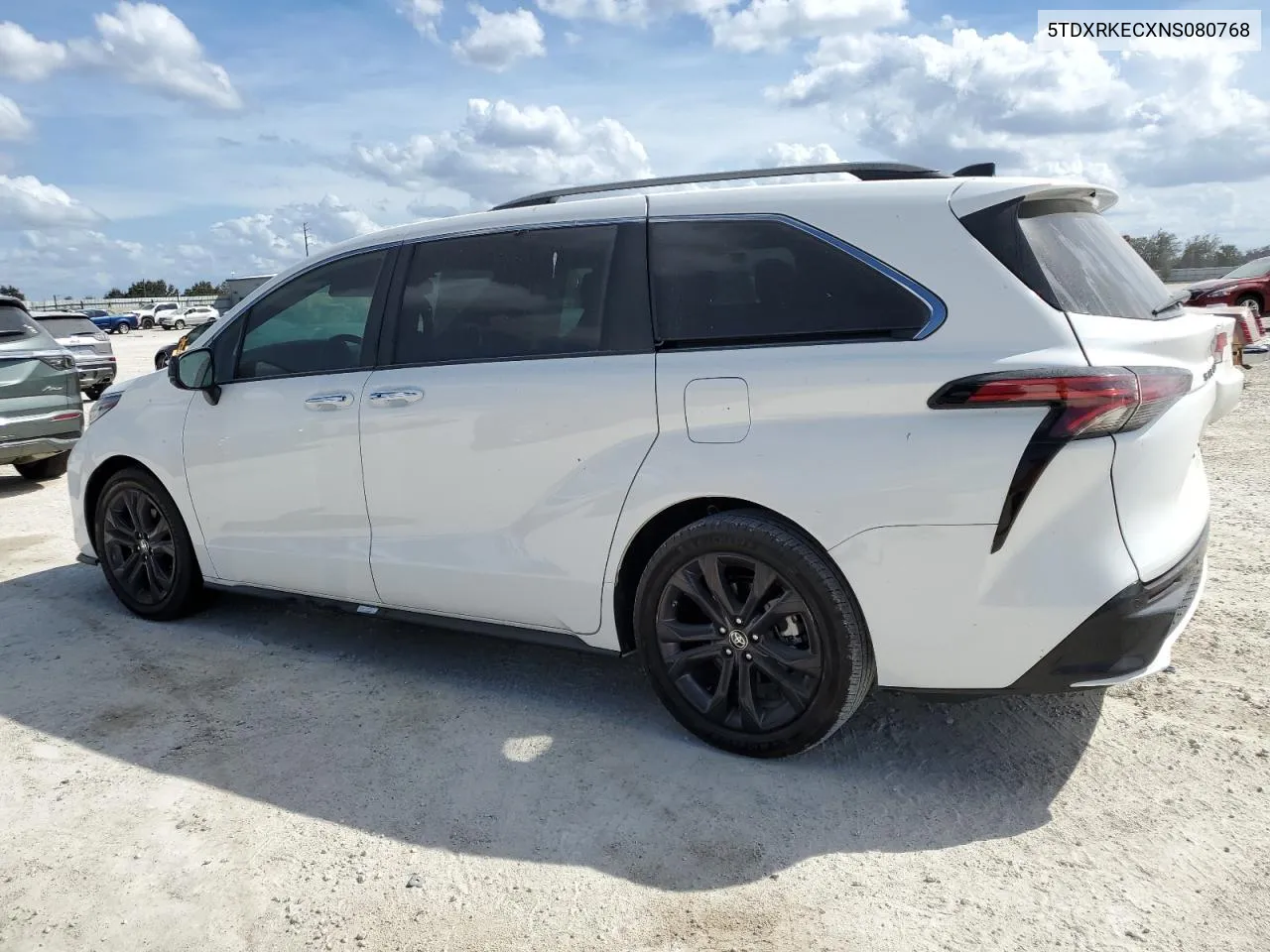 5TDXRKECXNS080768 2022 Toyota Sienna Xse