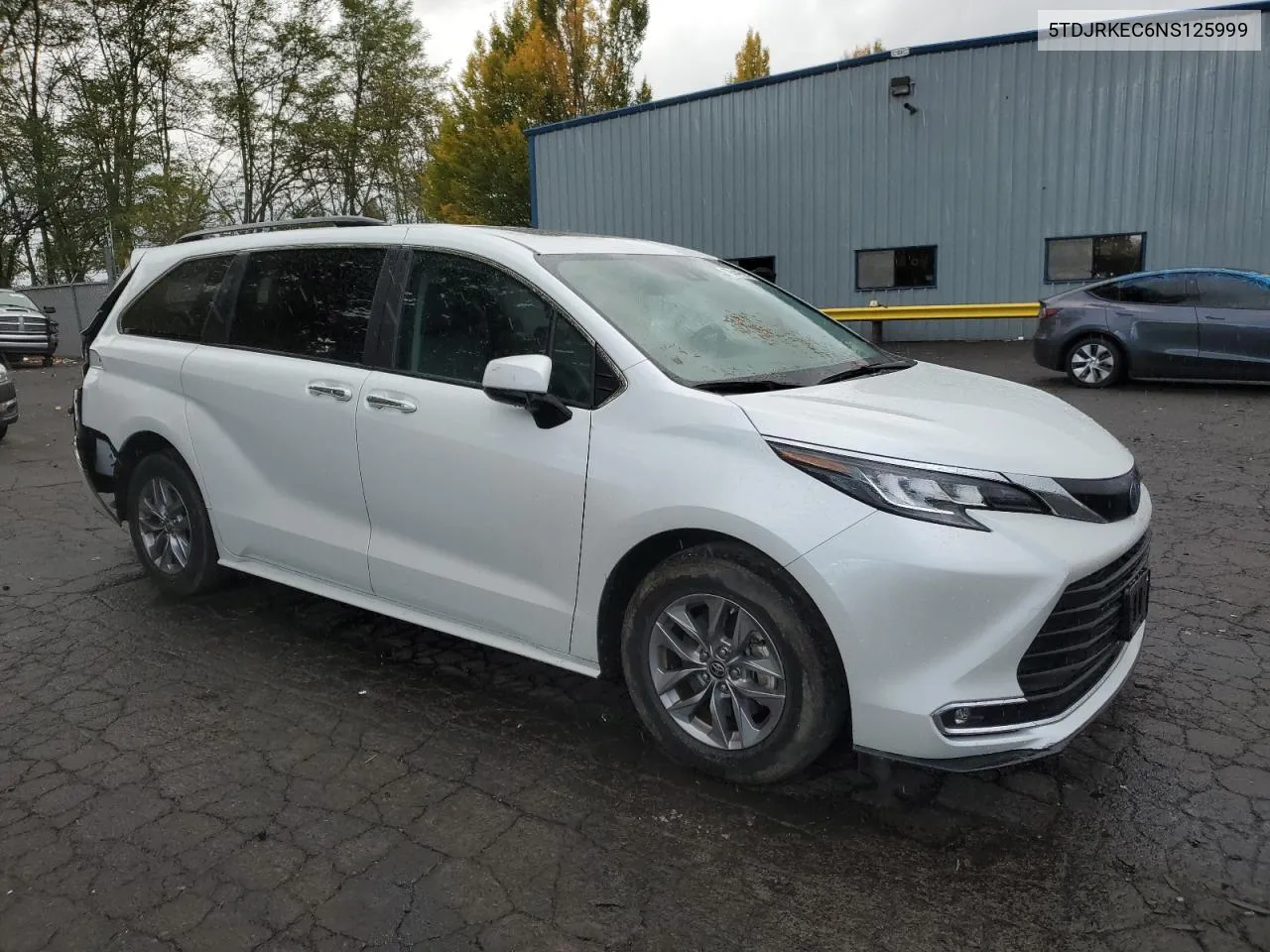 2022 Toyota Sienna Xle VIN: 5TDJRKEC6NS125999 Lot: 78448564